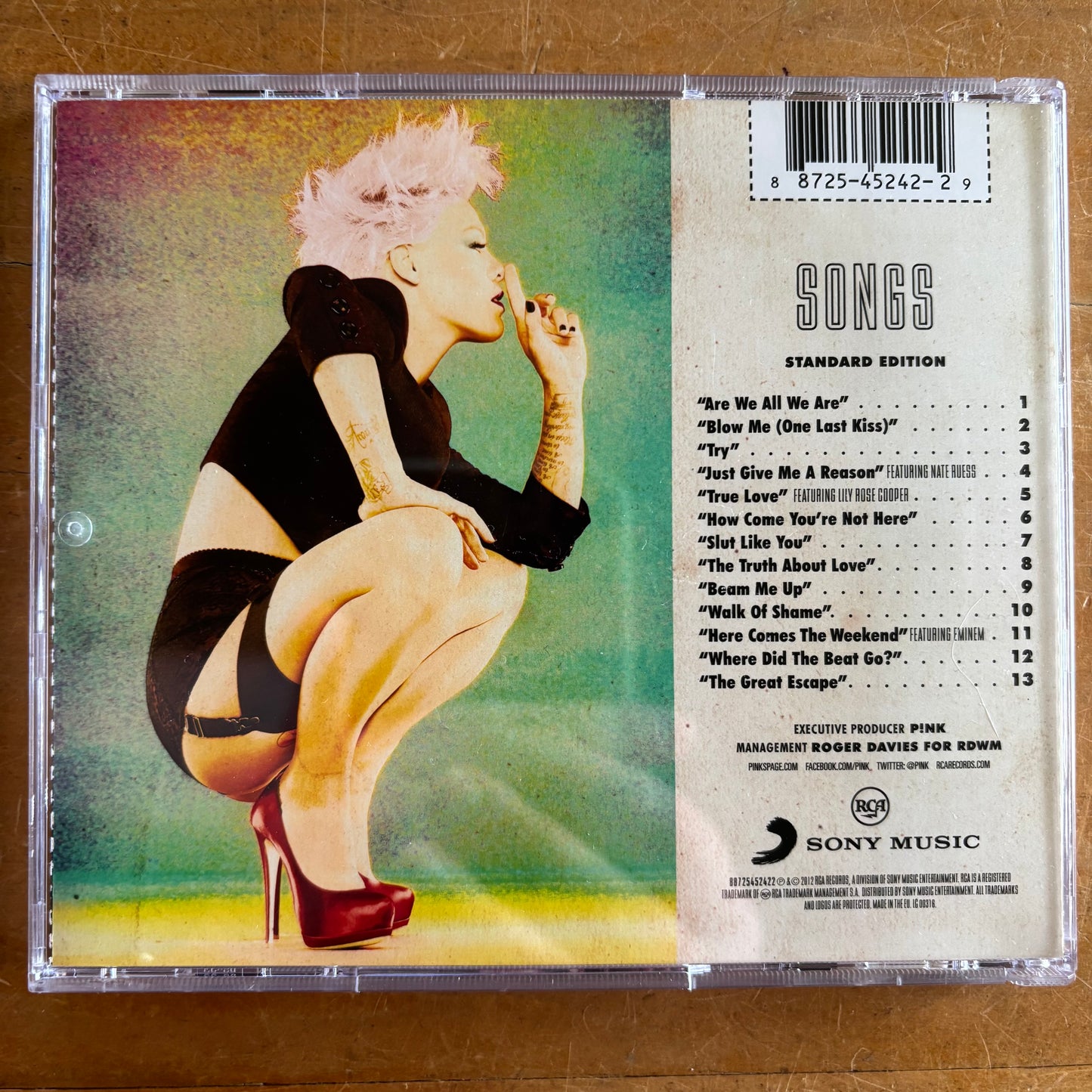 P!nk - The Truth About Love (CD)