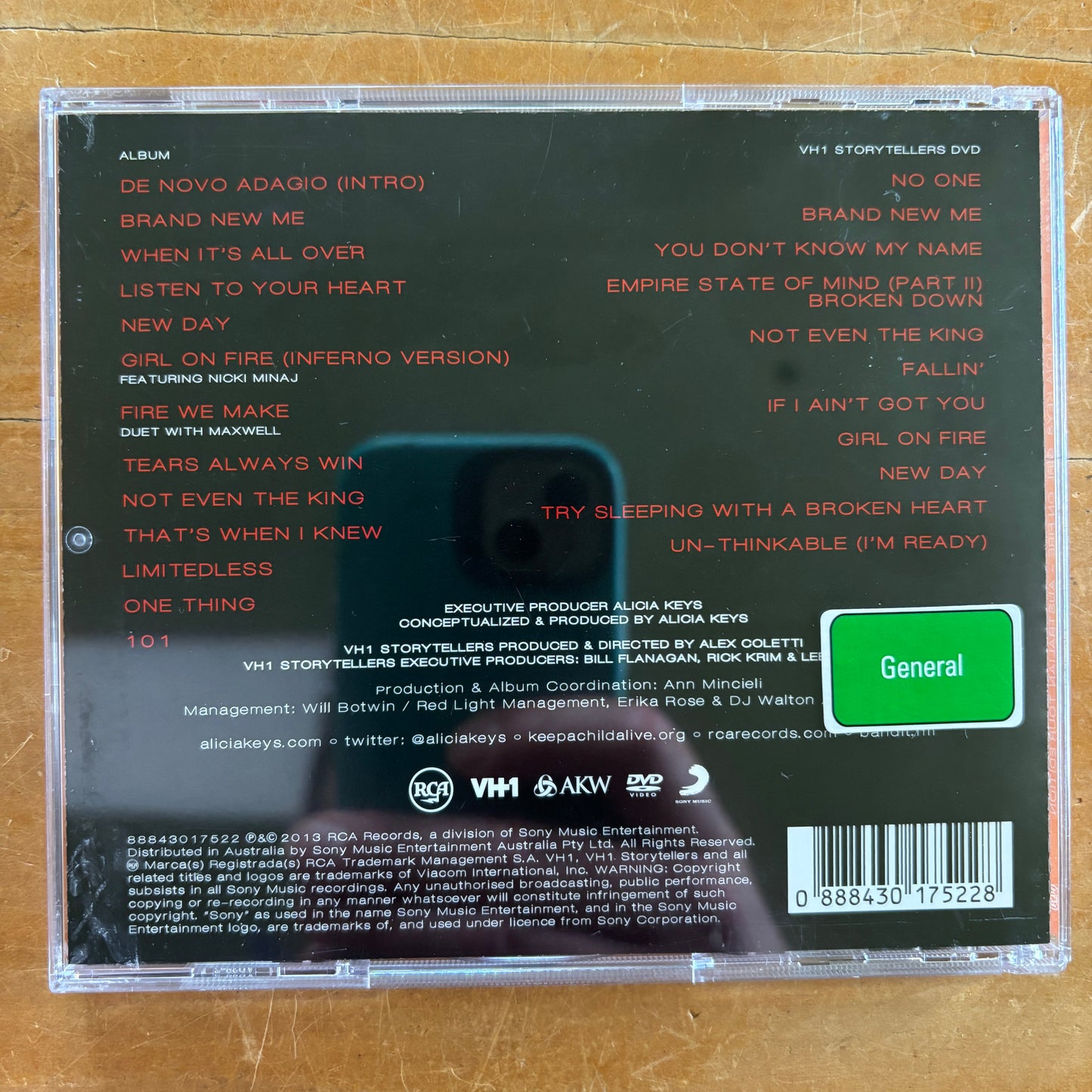 Alicia Keys - Girl On Fire (CD+DVD)