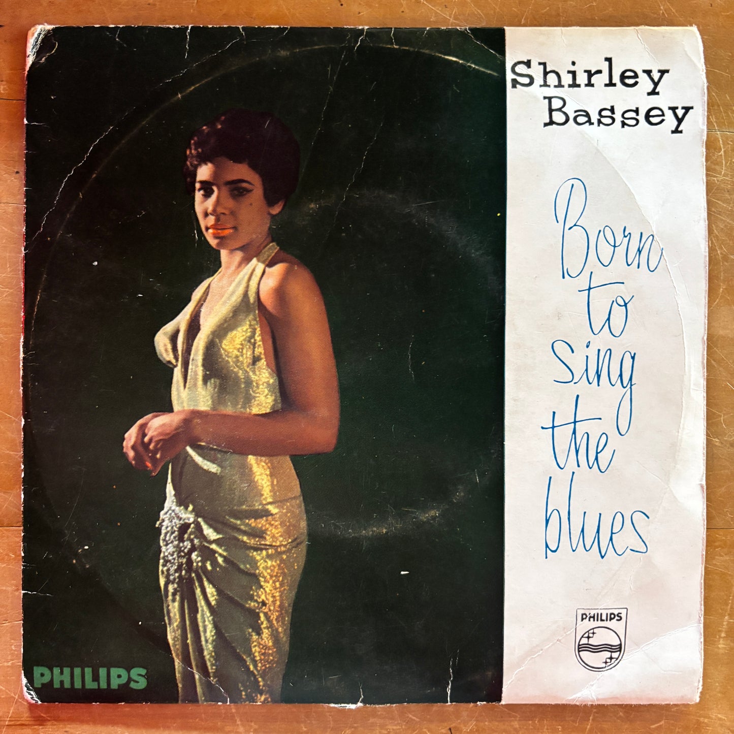 Shirley Bassey - Born To Sing The Blues *SIGNED* (7" single)