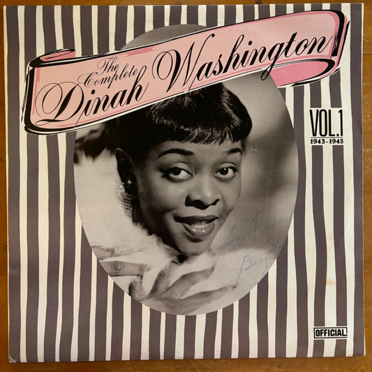 Dinah Washington - The Complete Dinah Washington Vol.1