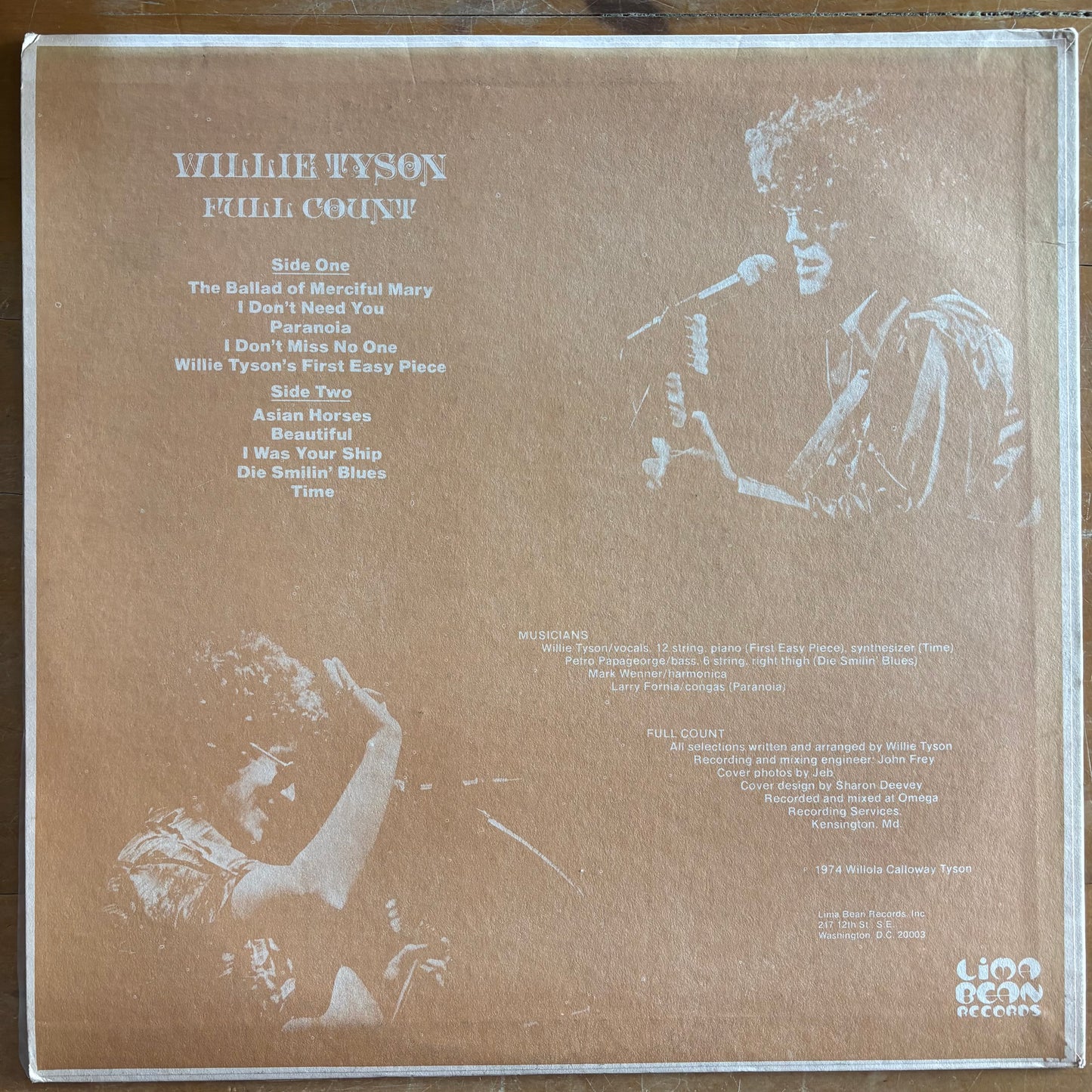 Willie Tyson - Full Count