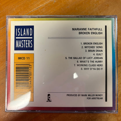 Marianne Faithfull - Broken English (CD)