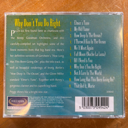 Peggy Lee - Why Don't You Do Right (CD)