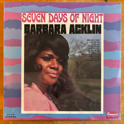 Barbara Acklin - Seven Days Of Night