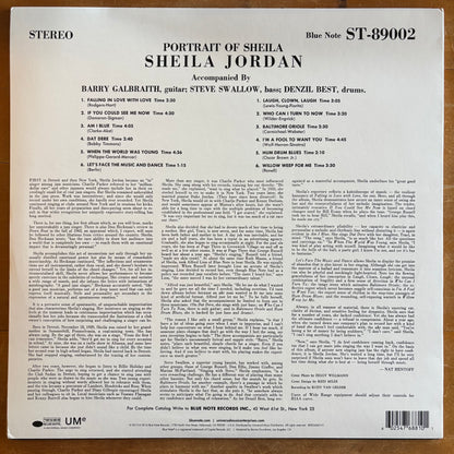 Sheila Jordan - Portrait Of Sheila