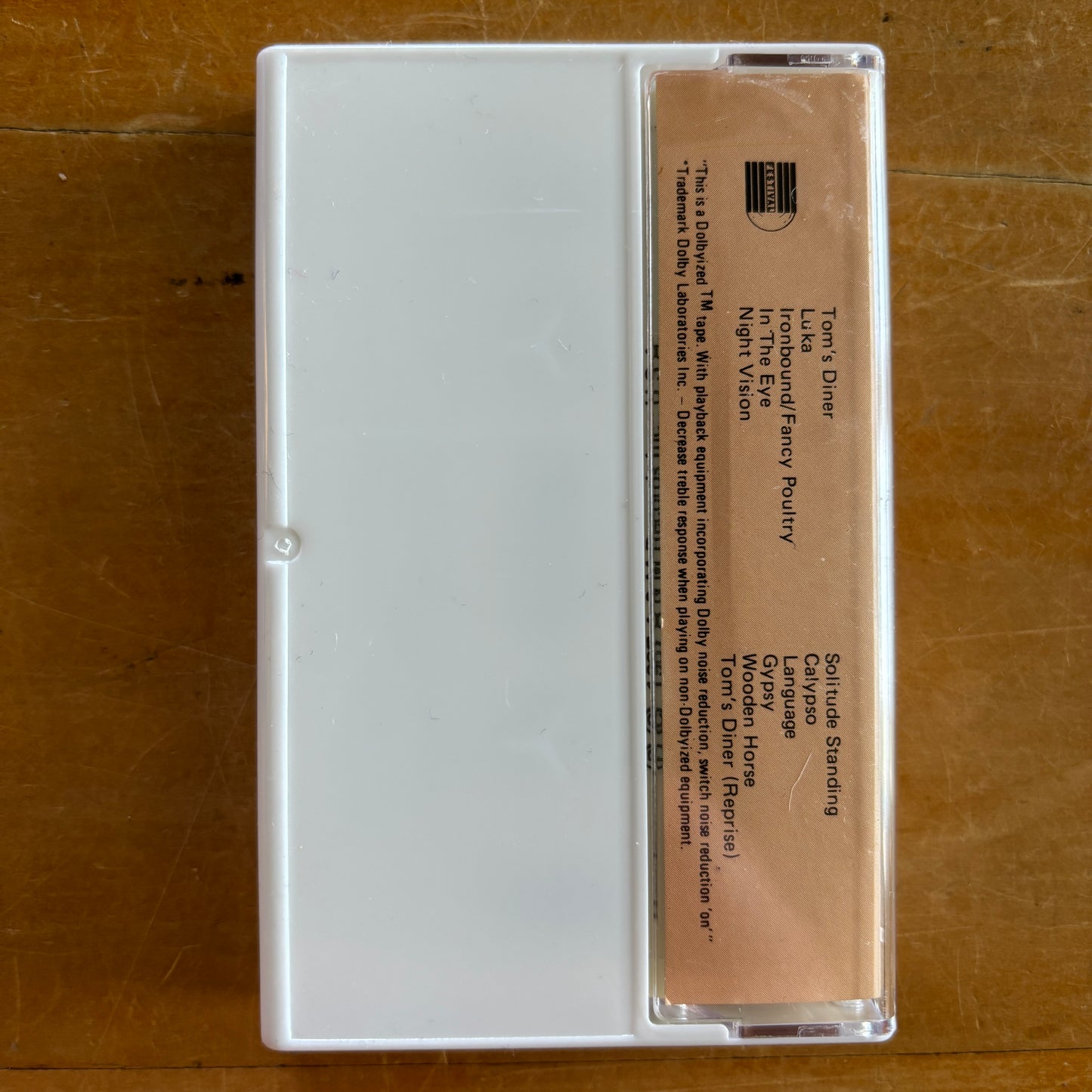 Suzanne Vega - Solitude Standing (Cassette)