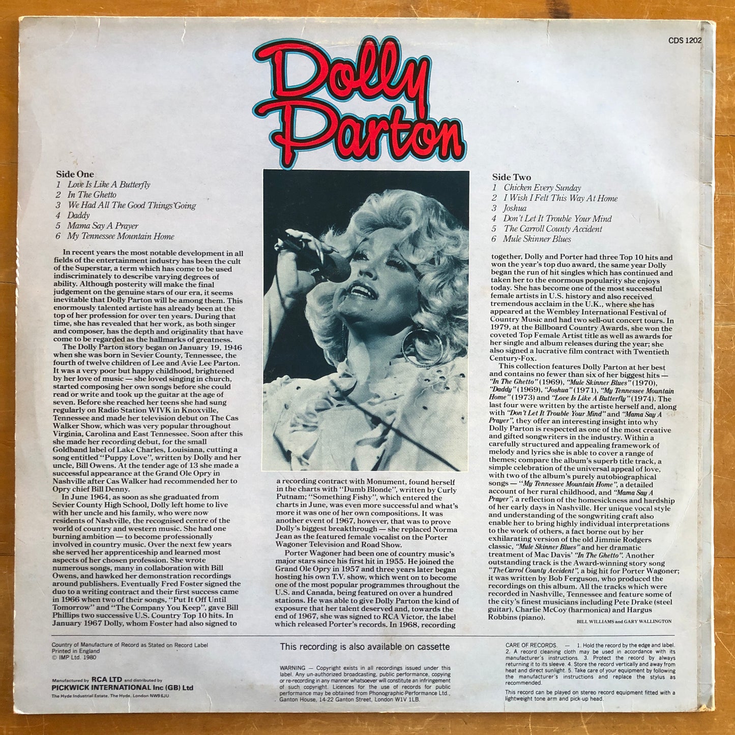 Dolly Parton - Love Is Like A Butterfly (compilation)
