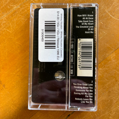 Whitney Houston - Whitney Houston (Cassette)