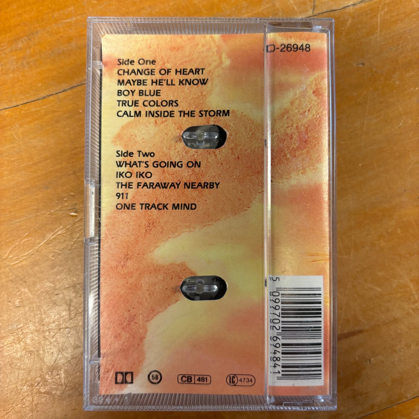 Cyndi Lauper - True Colours (cassette)