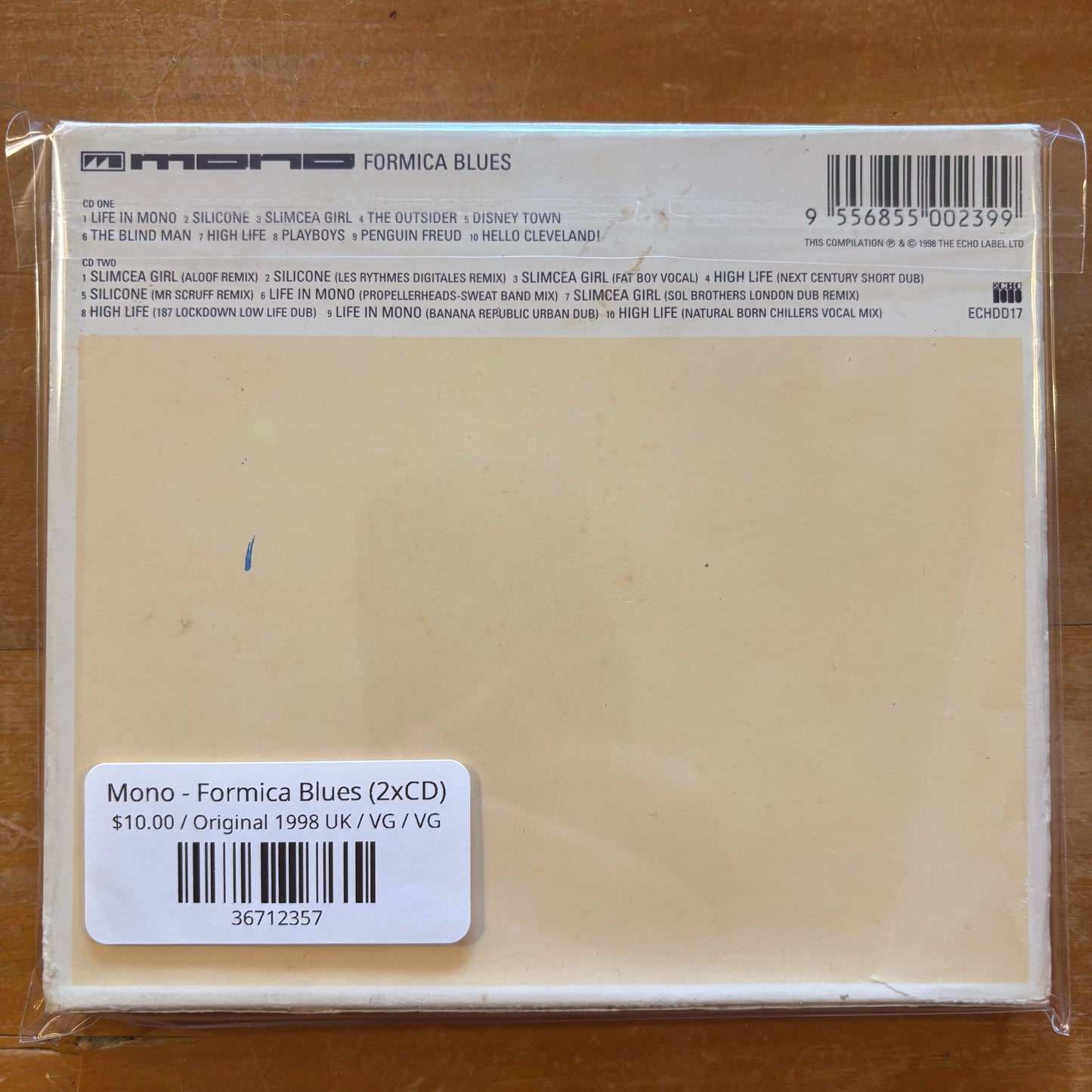 Mono - Formica Blues (2xCD)