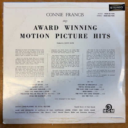 Connie Francis - Sings Award Winning Motion Picture Hits