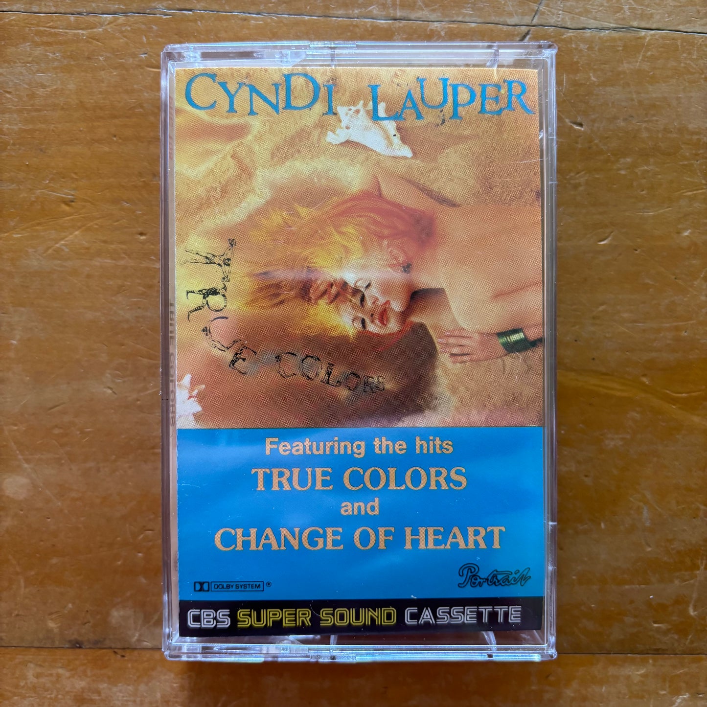 Cyndi Lauper - True Colours (cassette)
