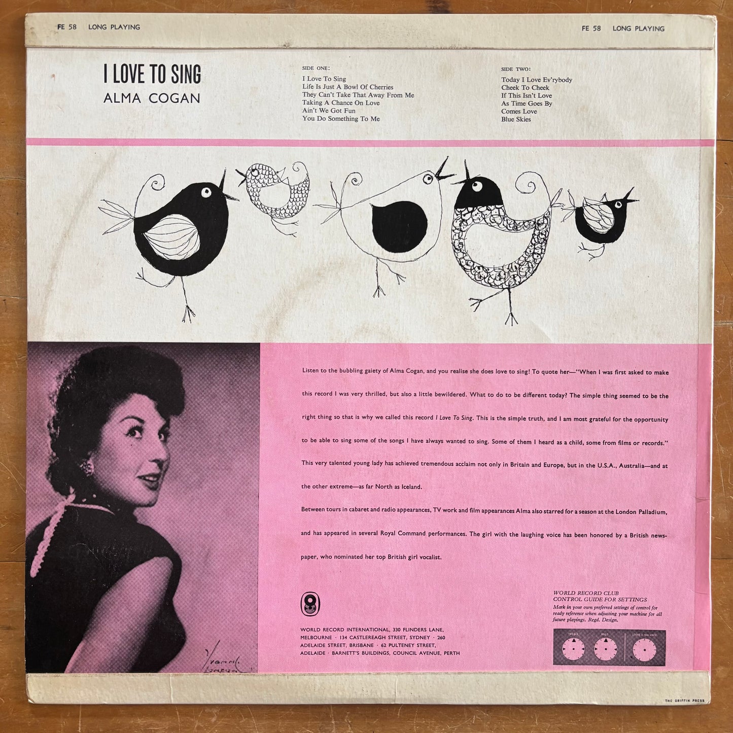 Alma Cogan - I Love To Sing