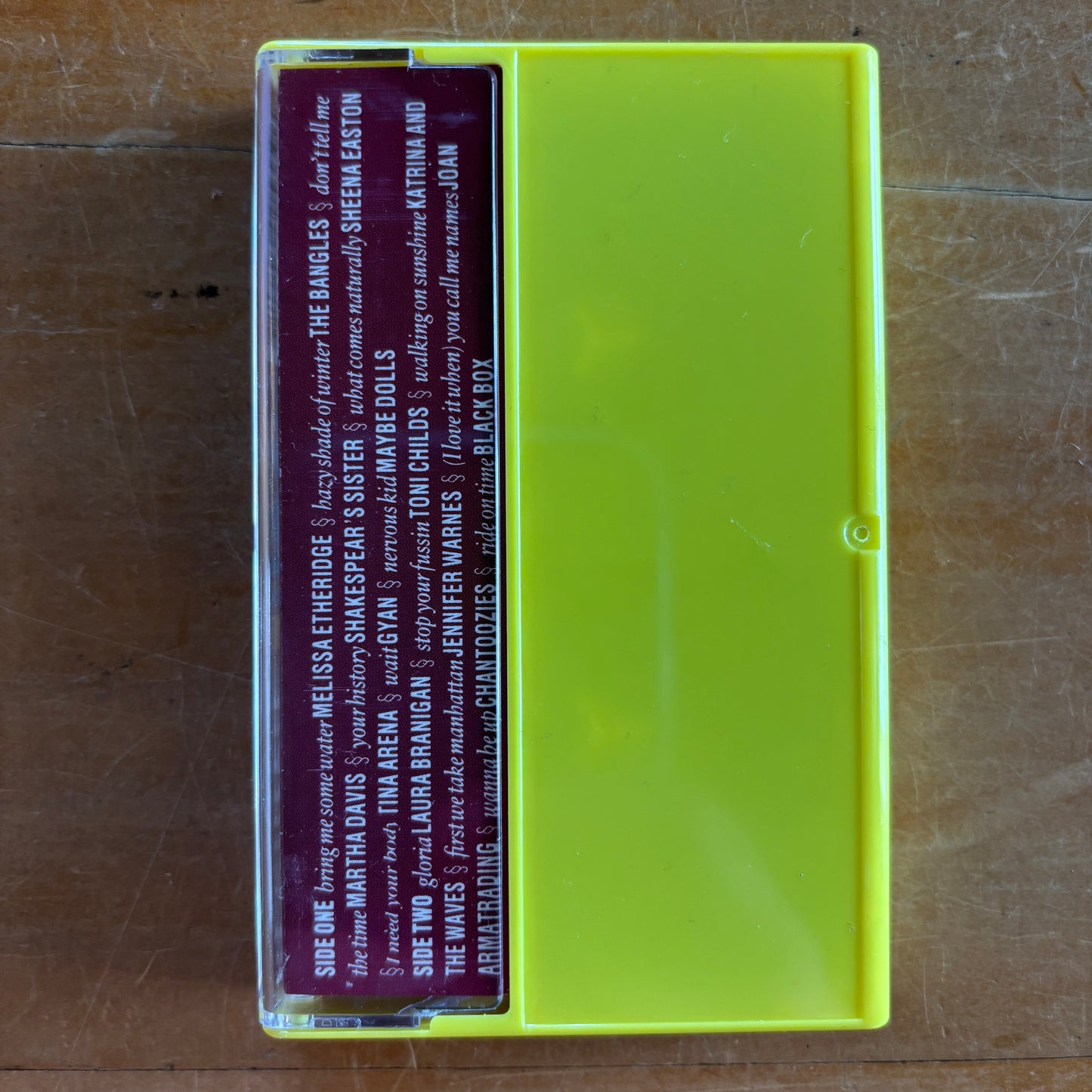 Various - Women Who Rock (cassette)