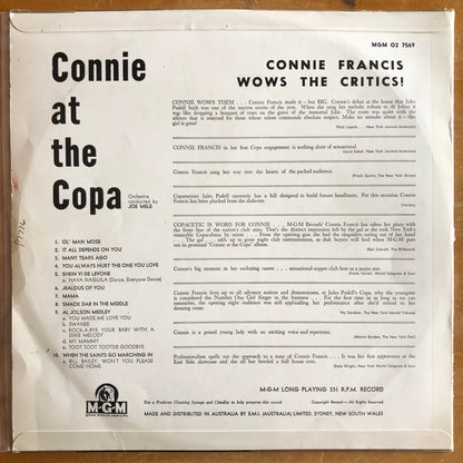 Connie Francis At The Copa