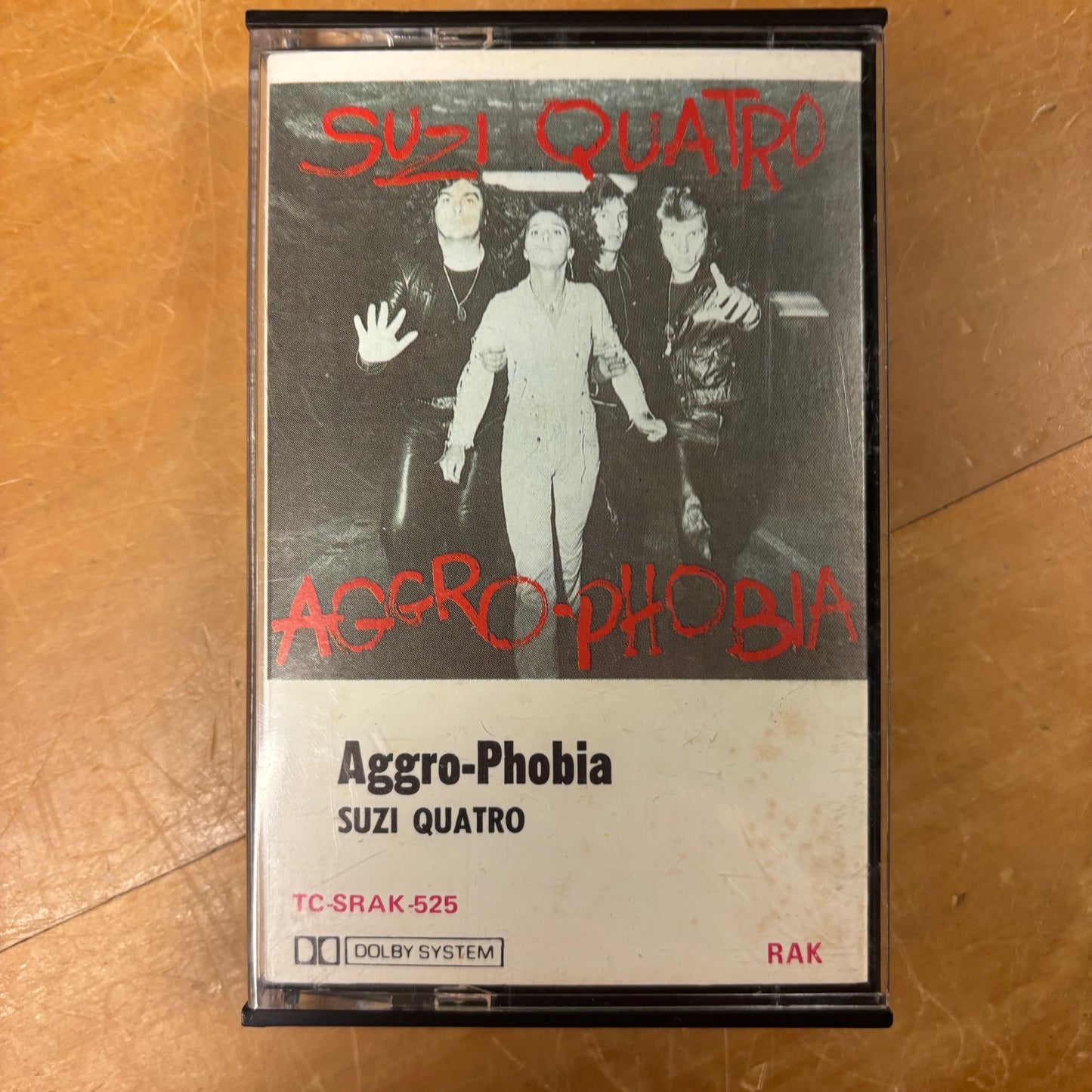 Suzi Quatro - Aggro-Phobia (cassette)