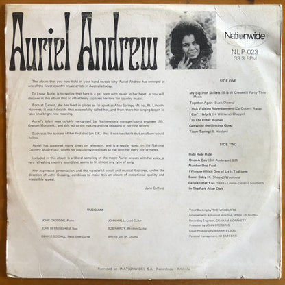 Auriel Andrew Just For You Suffragette Records