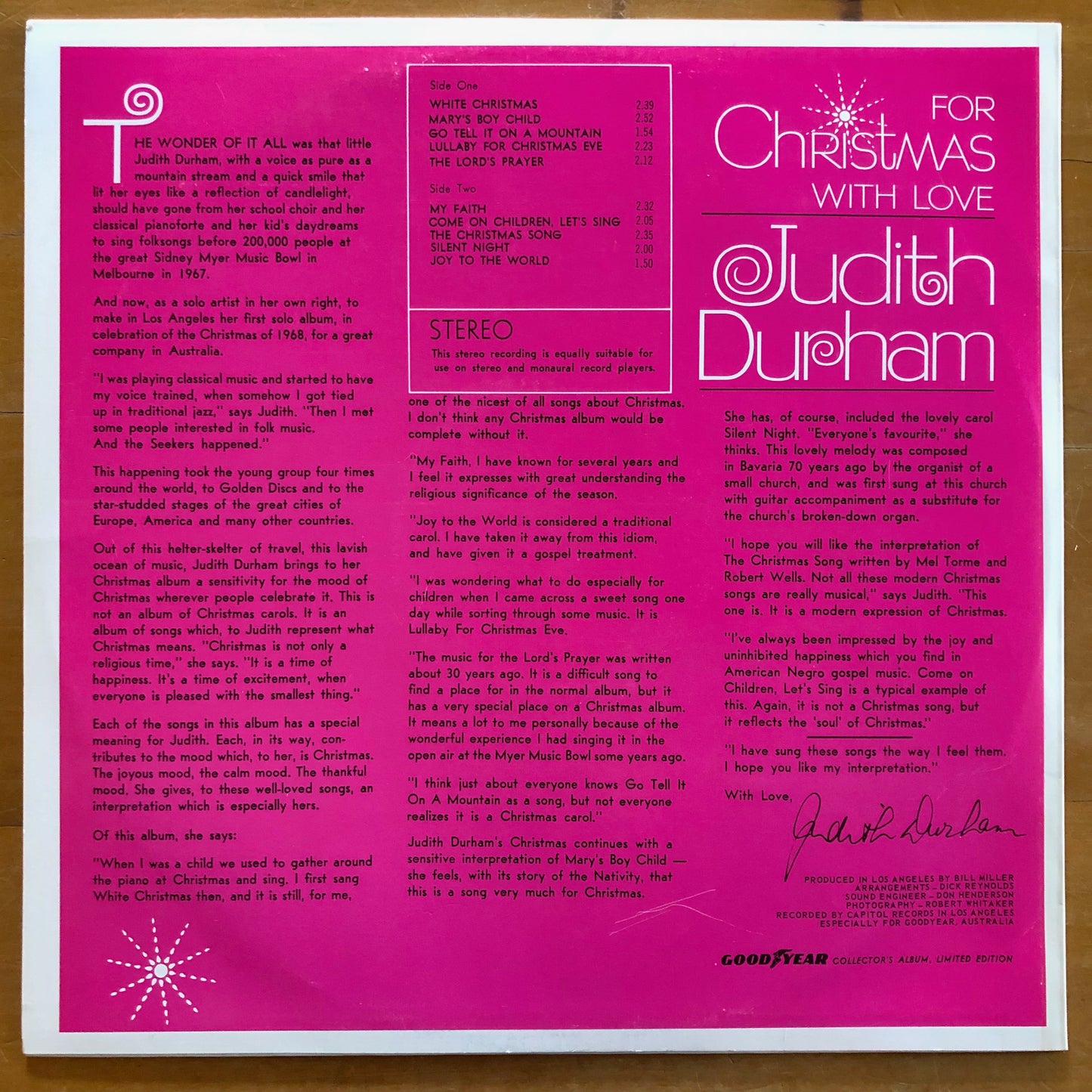 Judith Durham - For Christmas With Love