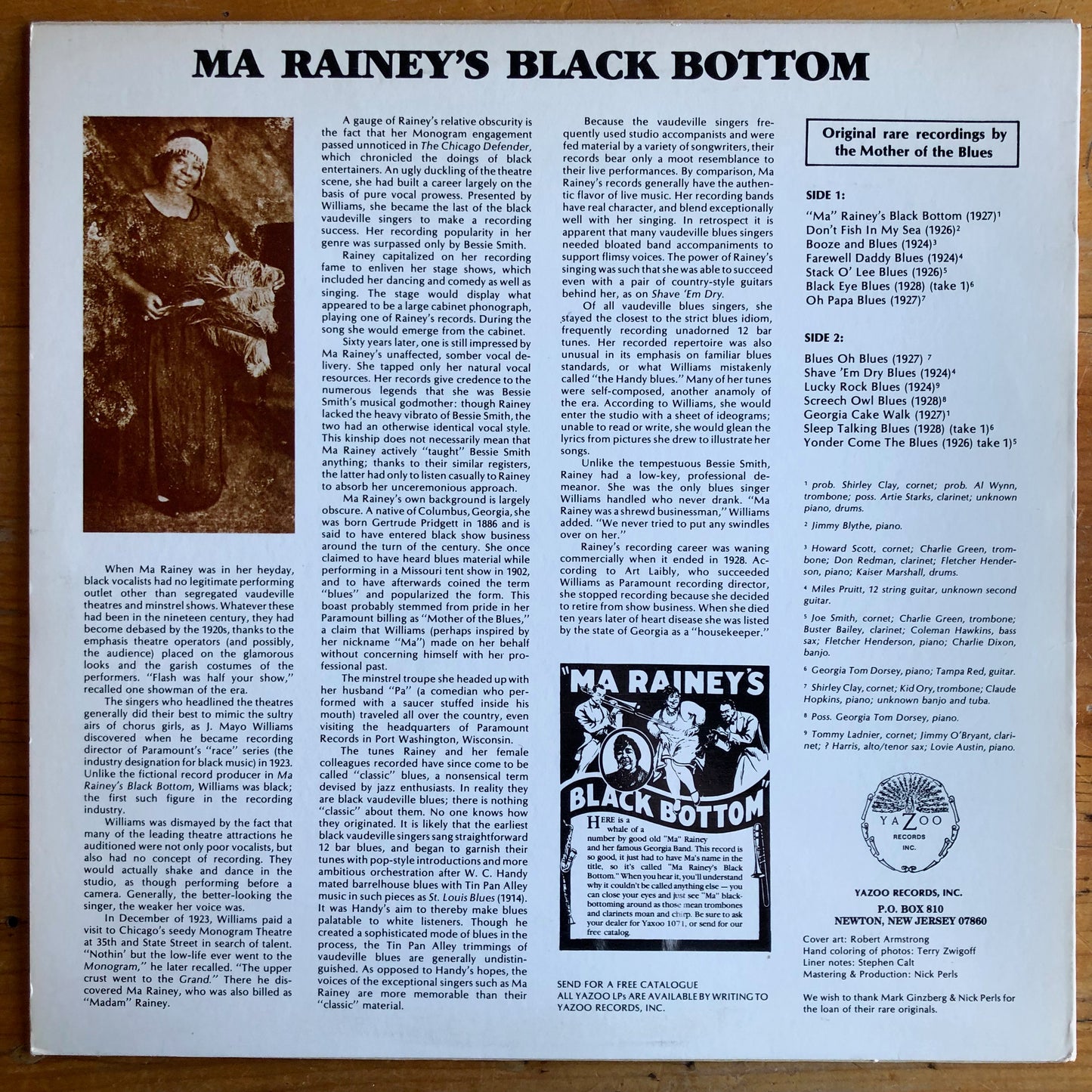 Ma Rainey - Ma Rainey's Black Bottom