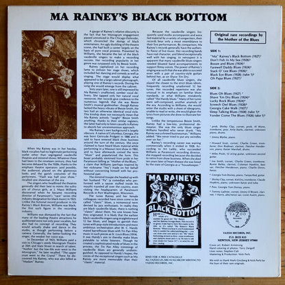 Ma Rainey - Ma Rainey's Black Bottom