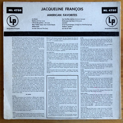 Jacqueline François - American Favorites