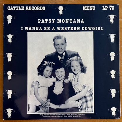 Patsy Montana - I Wanna Be A Western Cowgirl