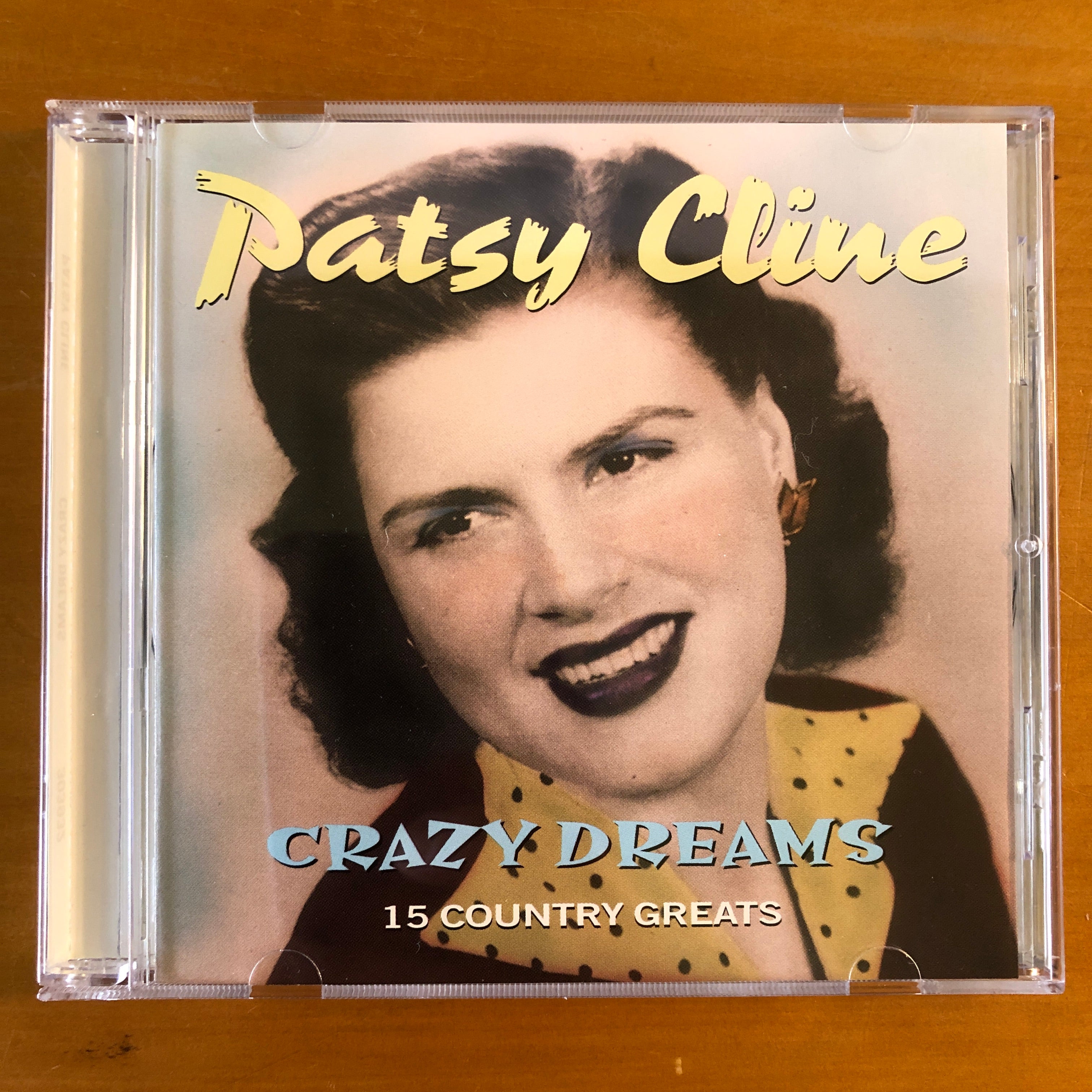 Patsy Cline - Crazy Dreams - 15 Country Greats (CD) – Suffragette Records