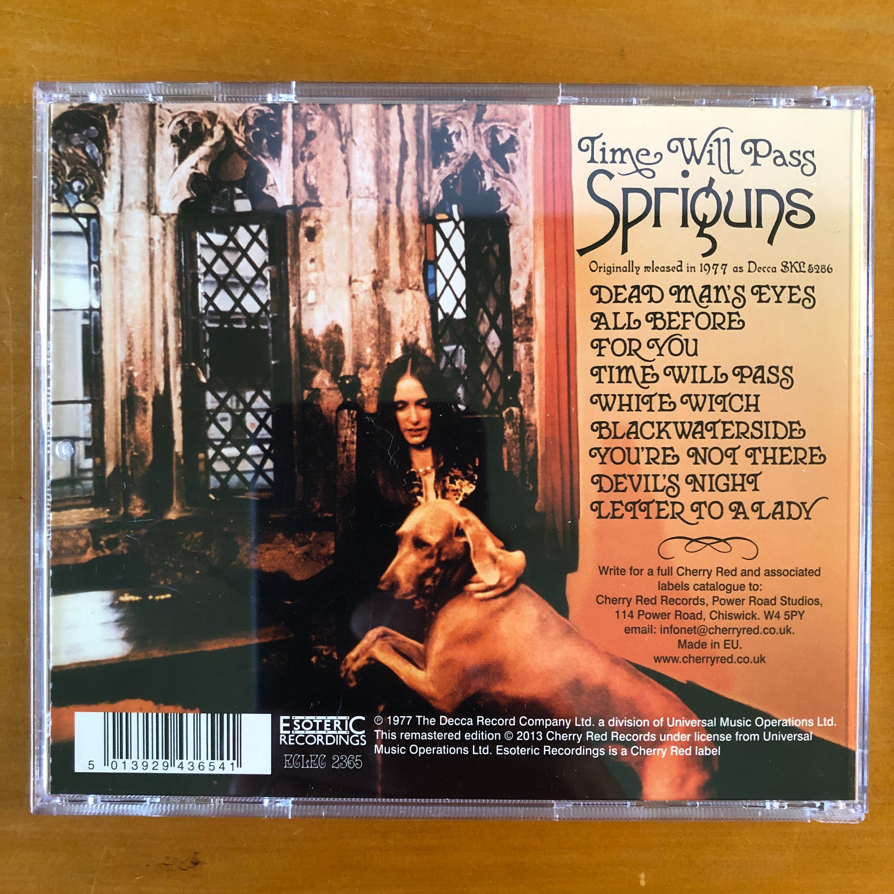 Spriguns - Time Will Pass (CD) – Suffragette Records