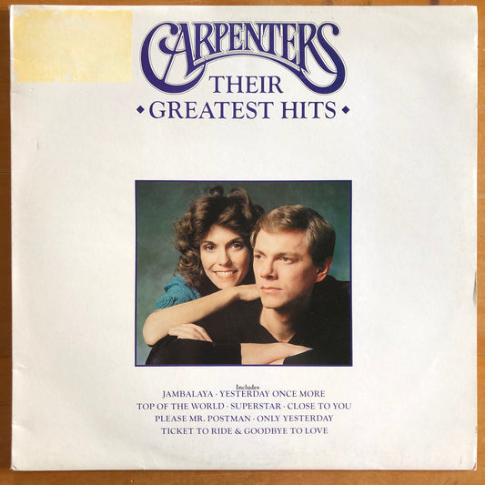 The Carpenters - Carpenters: Their Greatest Hits