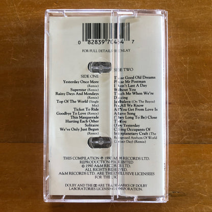 Carpenters - Their Greatest Hits (cassette)