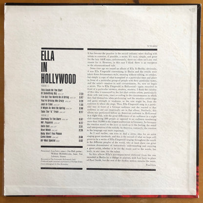 Ella Fitzgerald - Ella In Hollywood