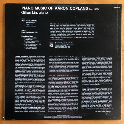 Gillian Lin - Piano Music Of Aaron Copland