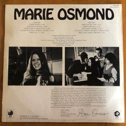 Marie Osmond - Paper Roses