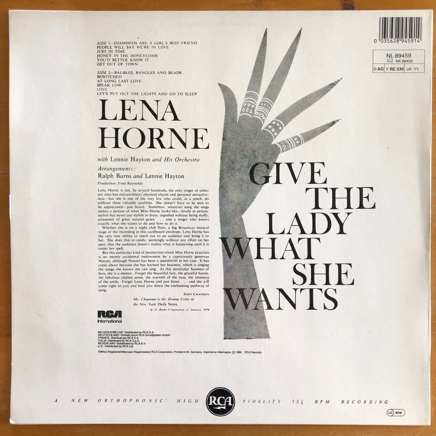 Lena Horne - Give The Lady What She Wants