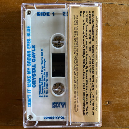 Crystal Gayle - Don't It Make My Brown Eyes Blue (cassette)