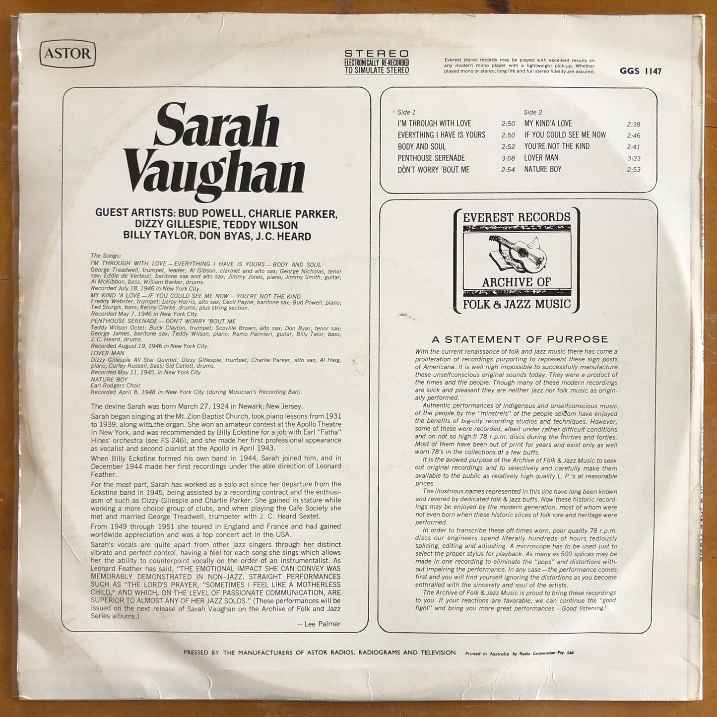 Sarah Vaughan - Sarah Vaughan