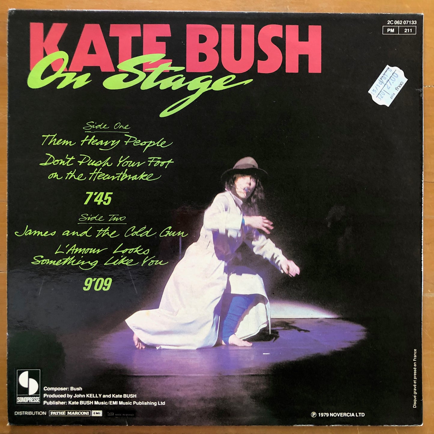 Kate Bush - On Stage (12" EP)