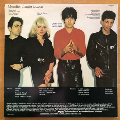 Blondie - Plastic Letters