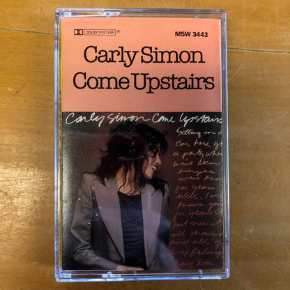 Carly Simon - Come Upstairs (cassette)