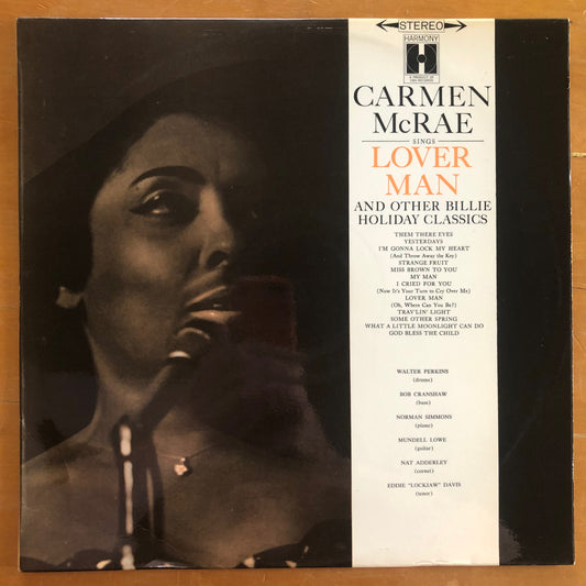 Carmen McRae - Sings Lover Man And Other Billie Holiday Classics