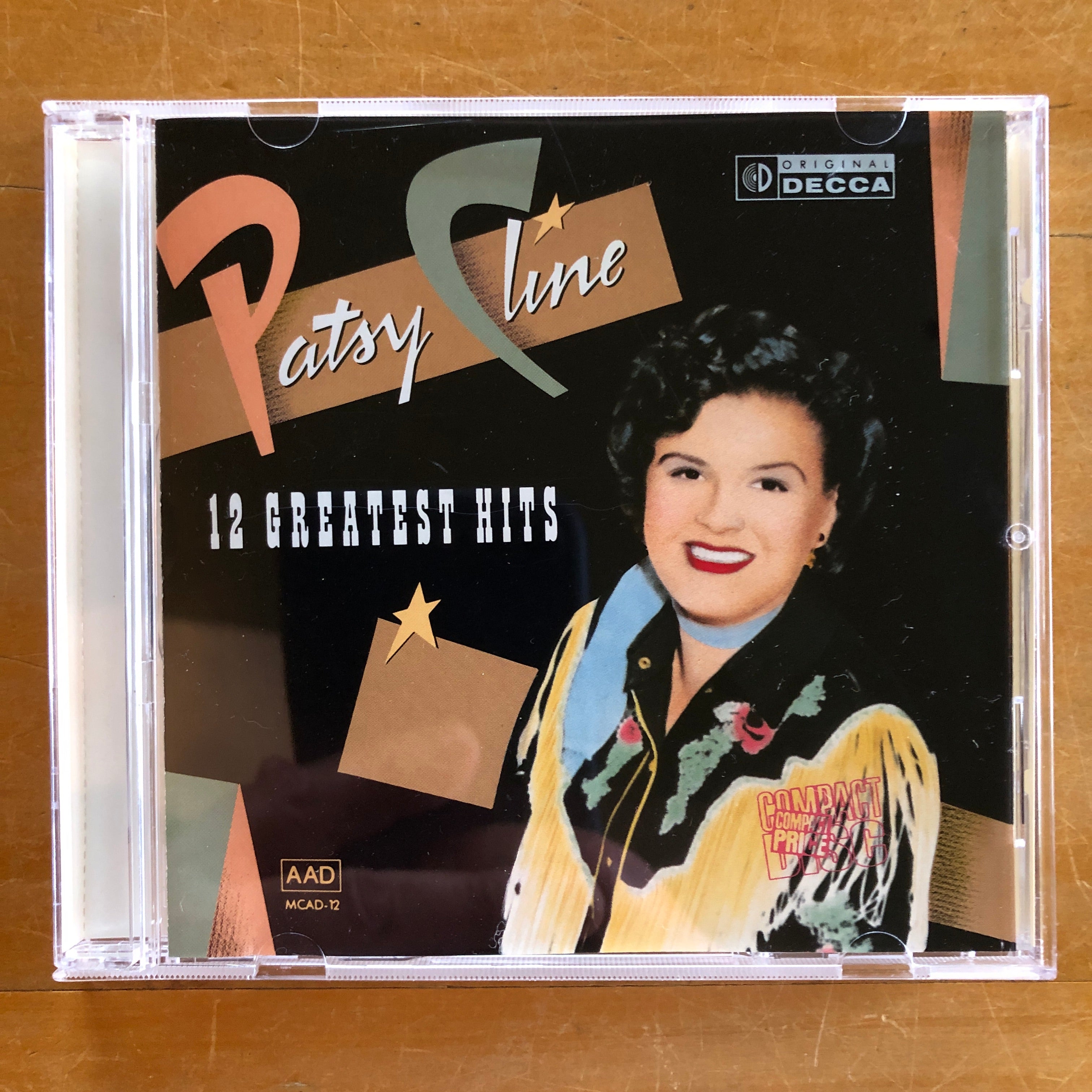 Patsy Cline - 12 Greatest Hits (CD) – Suffragette Records