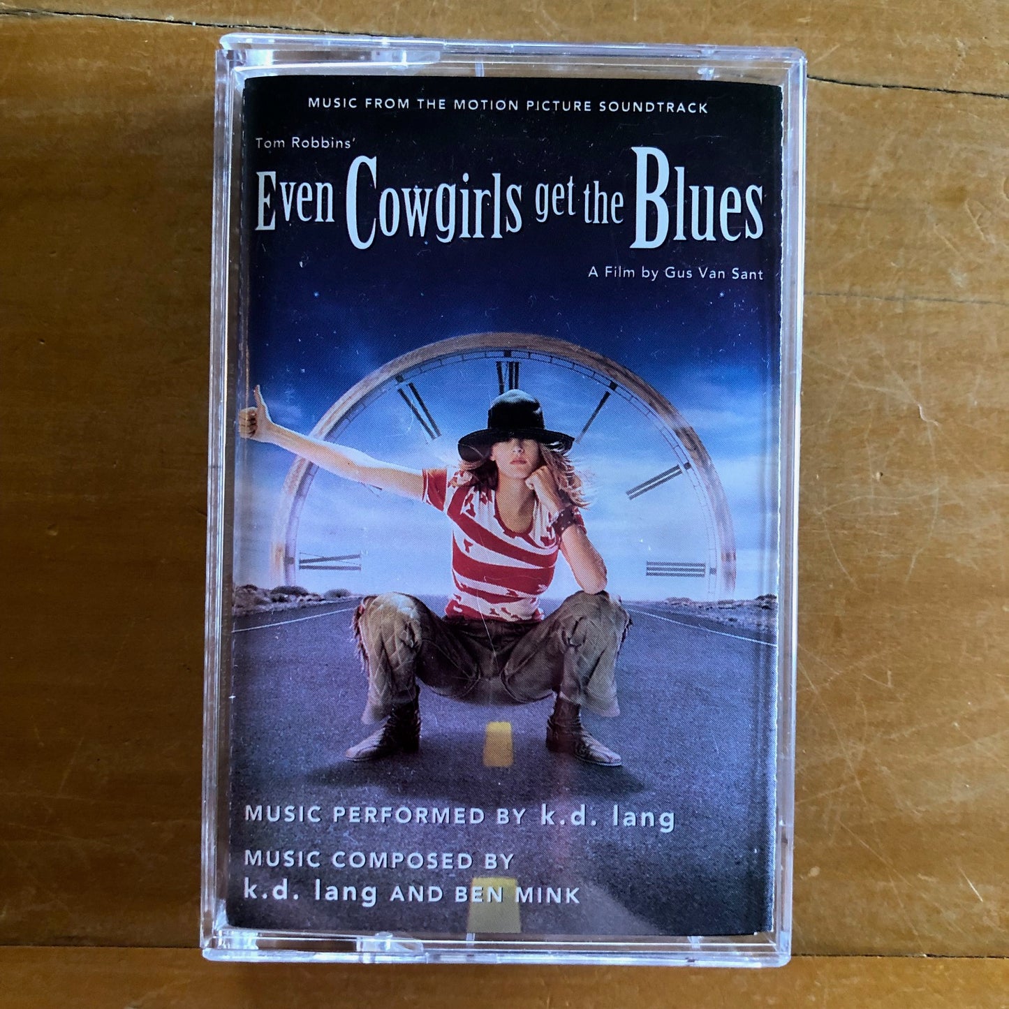 k.d.lang - Even Cowgirls Get The Blues (cassette)