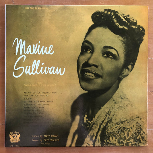 Maxine Sullivan - Leonard Feather Presents Maxine Sullivan, Vol. II
