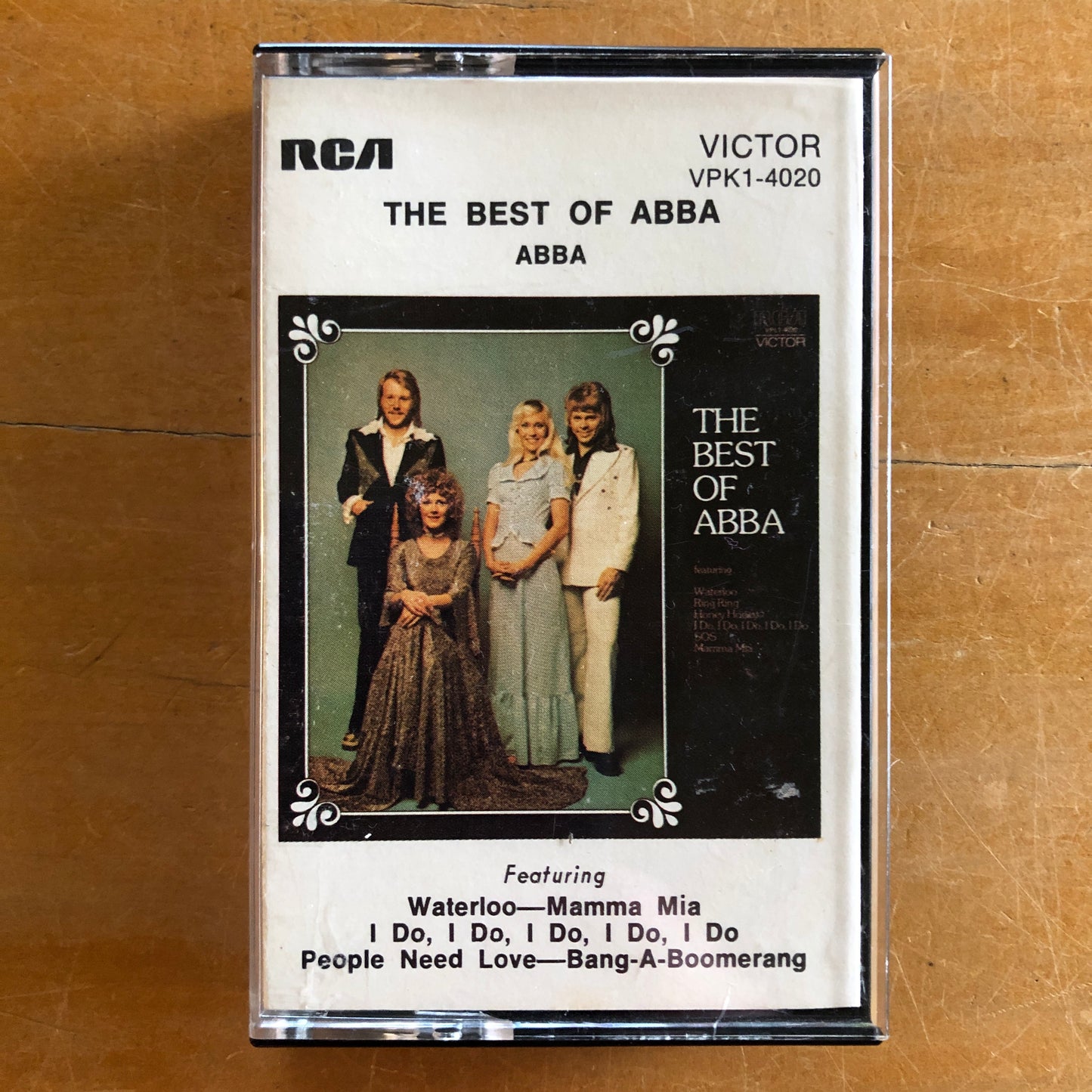 ABBA - The Best Of ABBA (cassette)