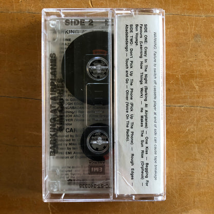 Kim Carnes - Barking At Airplanes (cassette)