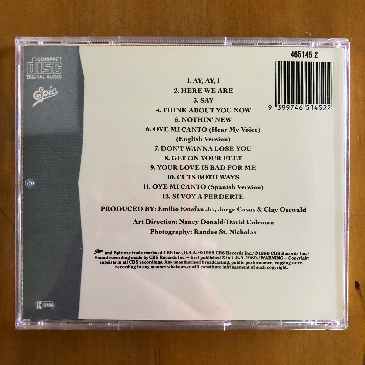 Gloria Estefan - Cuts Both Ways (CD)