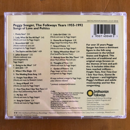 Peggy Seeger - Songs Of Love And Politics (CD)