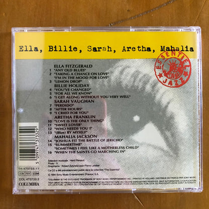 Various - Ella, Billie, Sarah, Aretha, Mahalia (CD)