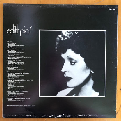 Edith Piaf - The Right To Love (Le Droit D'Aimer)