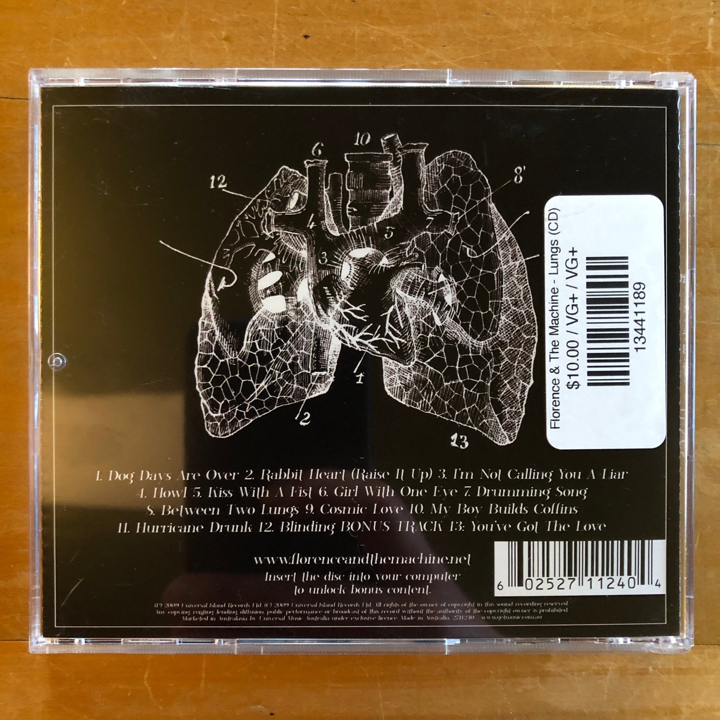 Florence & The Machine - Lungs (CD)